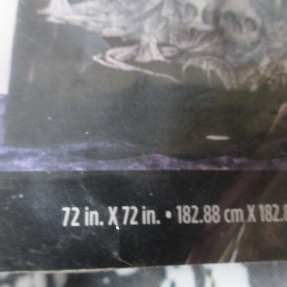 Baphomet Fabric Shower Curtain - Picture 3 of 3